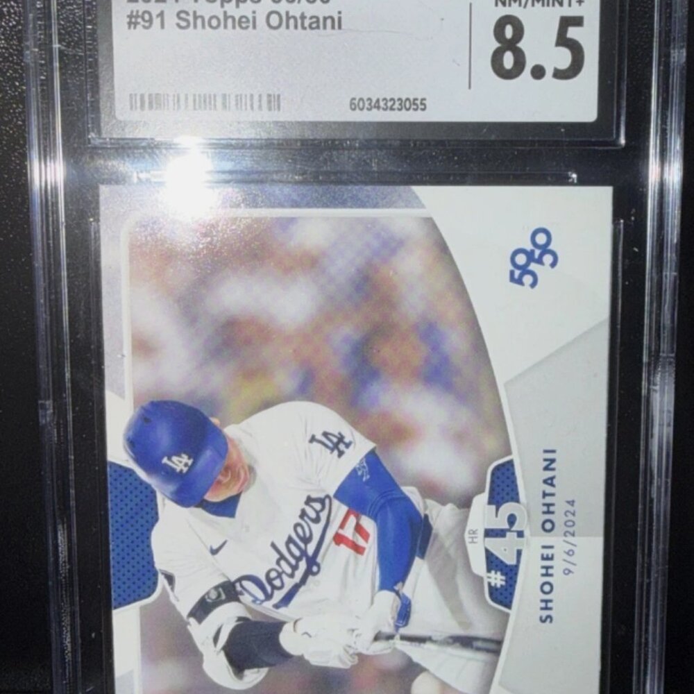 2024 Topps 50/50 Shohei Ohtani Shohei Ohtani HR 45 Los Angels Dodgers #91